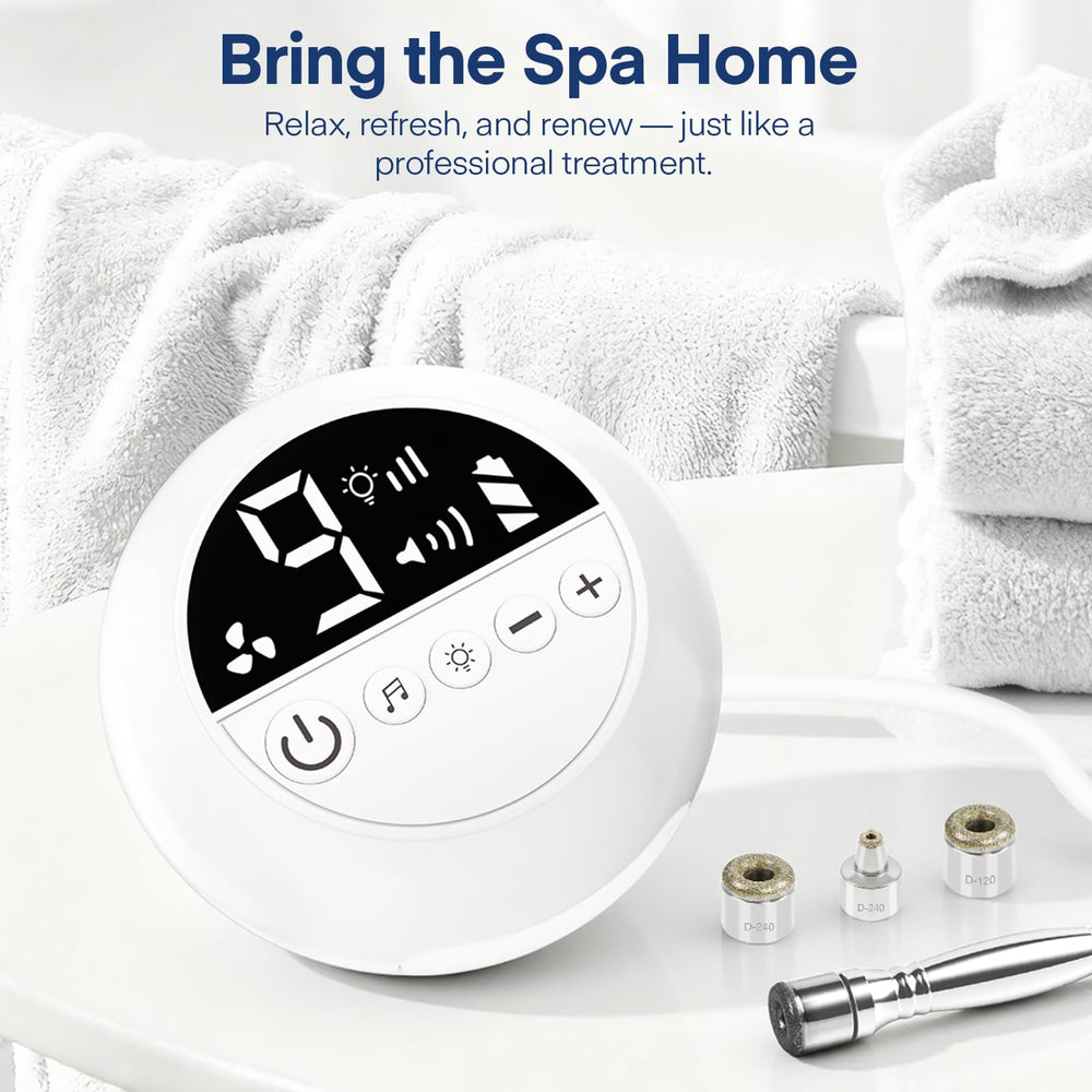 TopDirect Mini shows nine suction levels for customizable pore cleansing