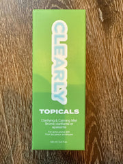 Spray bottle shown in use for even, refreshing application.