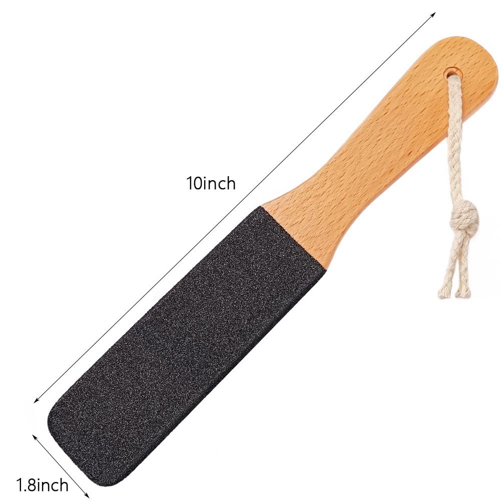 TopMeet foot file durable silicon carbide-grit for gentle exfoliation