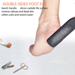 TopMeet foot file ideal for wet use in shower to reveal softer skin