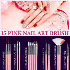 Torbers almond tips for quick, ready-to-design manicures.