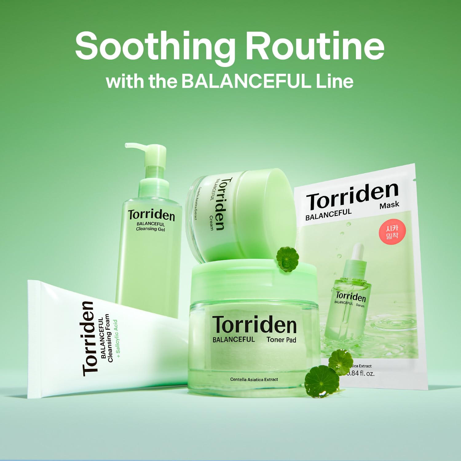Torriden Balanceful eco packaging highlighting recycled materials