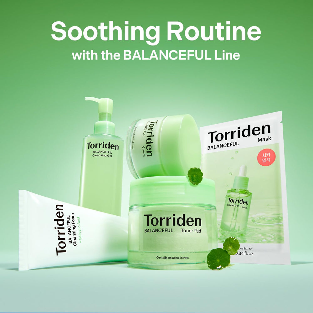 Torriden Balanceful eco packaging highlighting recycled materials