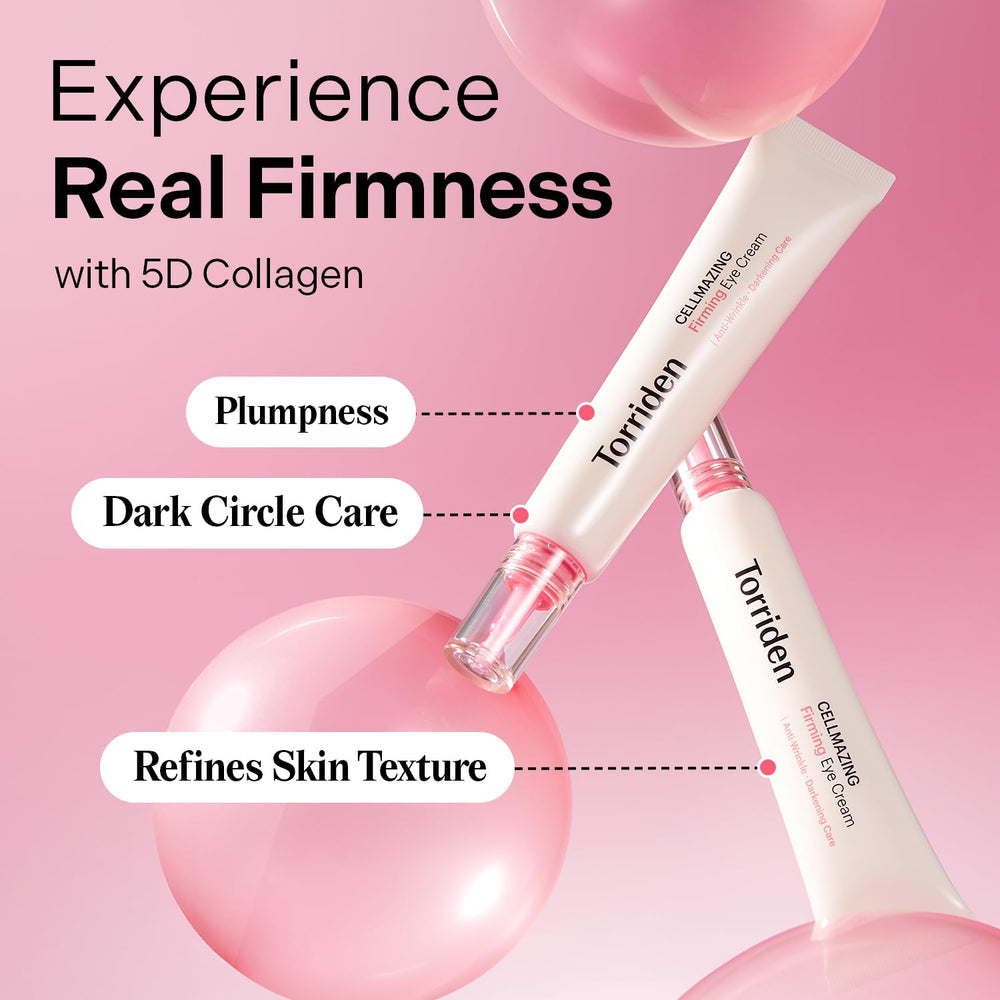 Torriden CELLMAZING 5D collagen complex diagram highlighting deep hydration