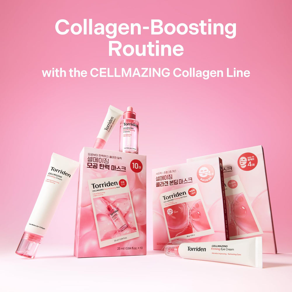 Torriden Cellmazing pores tightening and elasticity visual.