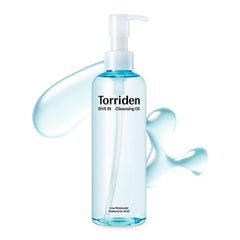 Torriden Dive In cleansing oil bottle pour demonstrates gentle makeup removal