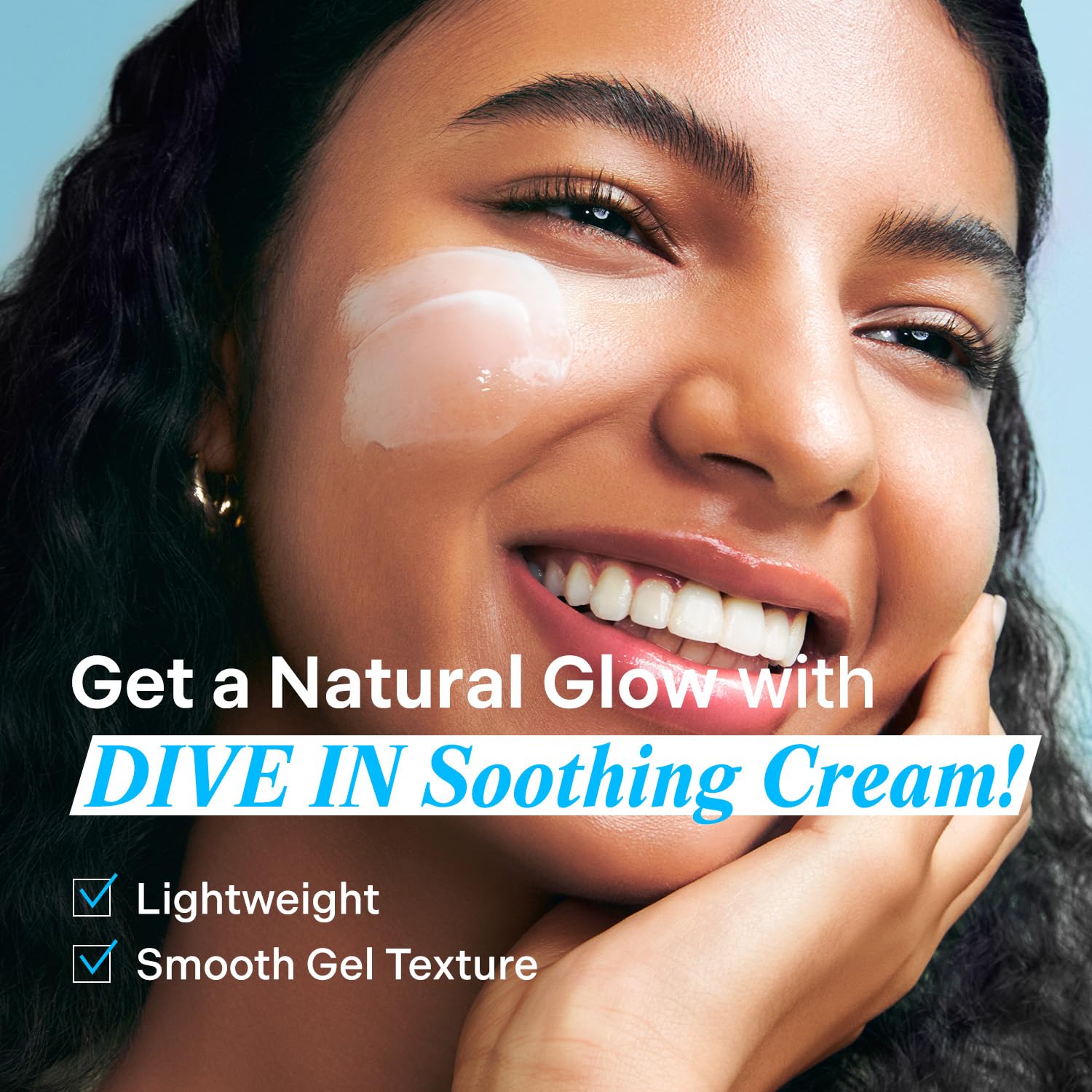 Torriden DIVE IN Gel-texture cream ready for fast absorption on skin