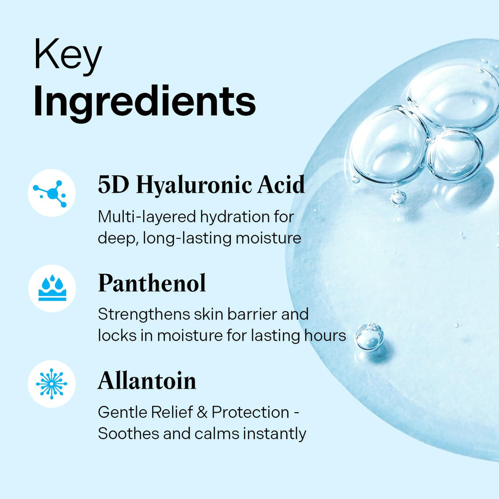 Torriden DIVE IN on a skincare routine setup for daily hydration.
