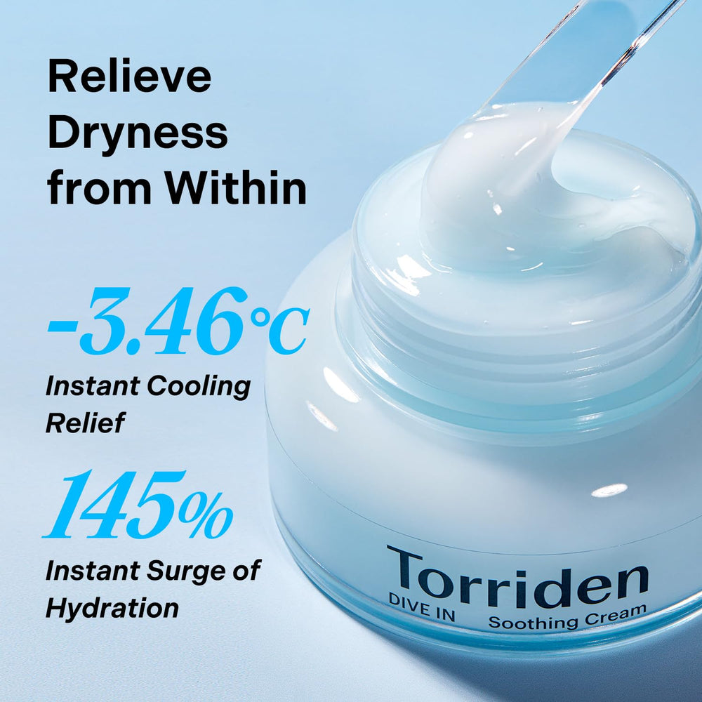DIVE IN set packaging with serum and cream together