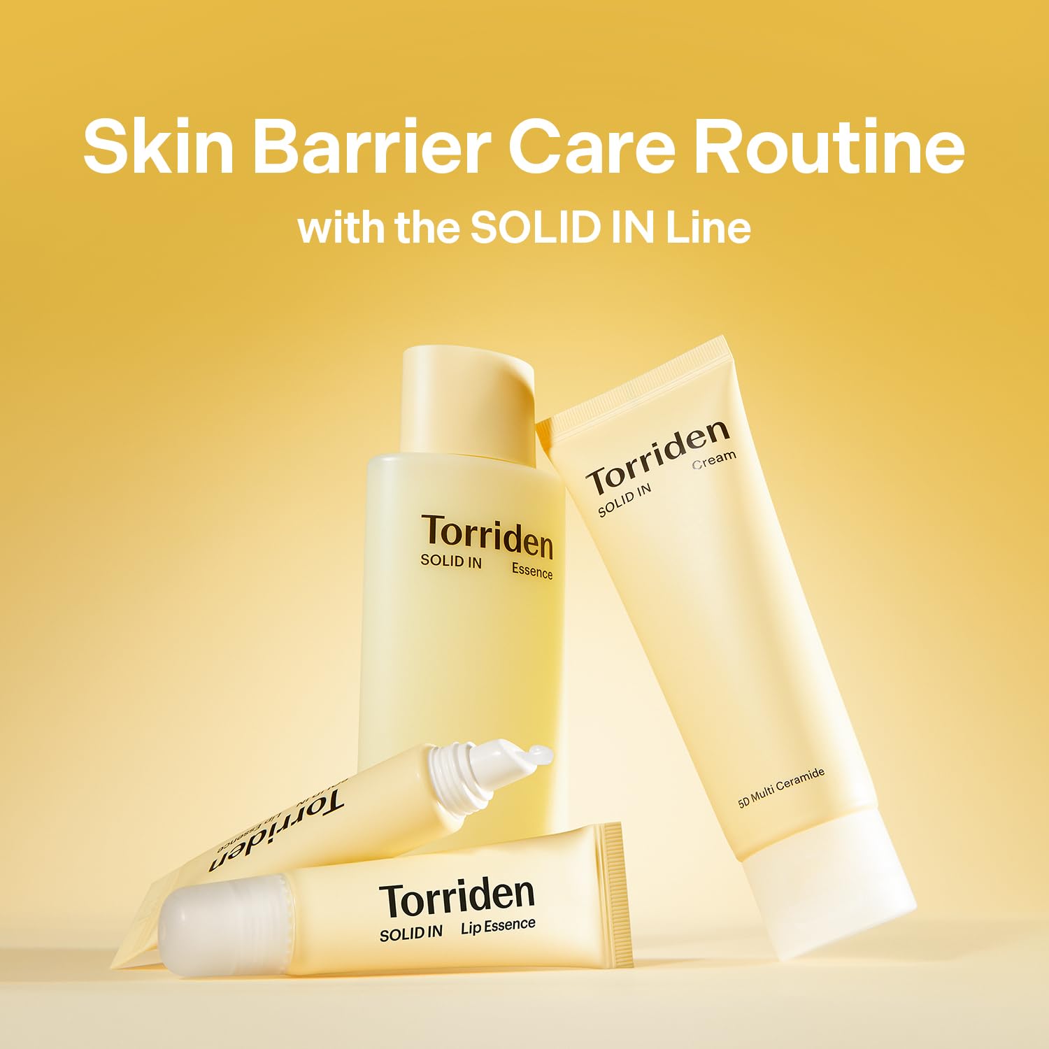 Nighttime lip care with Torriden lip essence for overnight hydration.