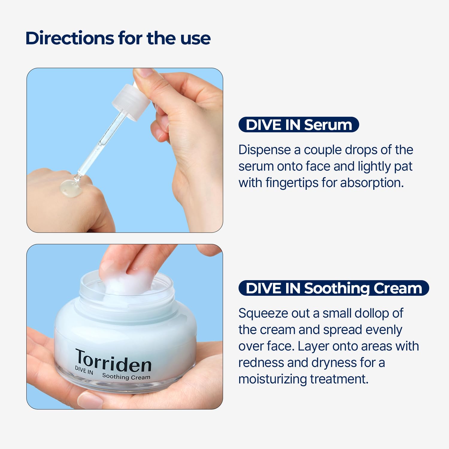 Serum and cream arranged on bathroom counter for routine