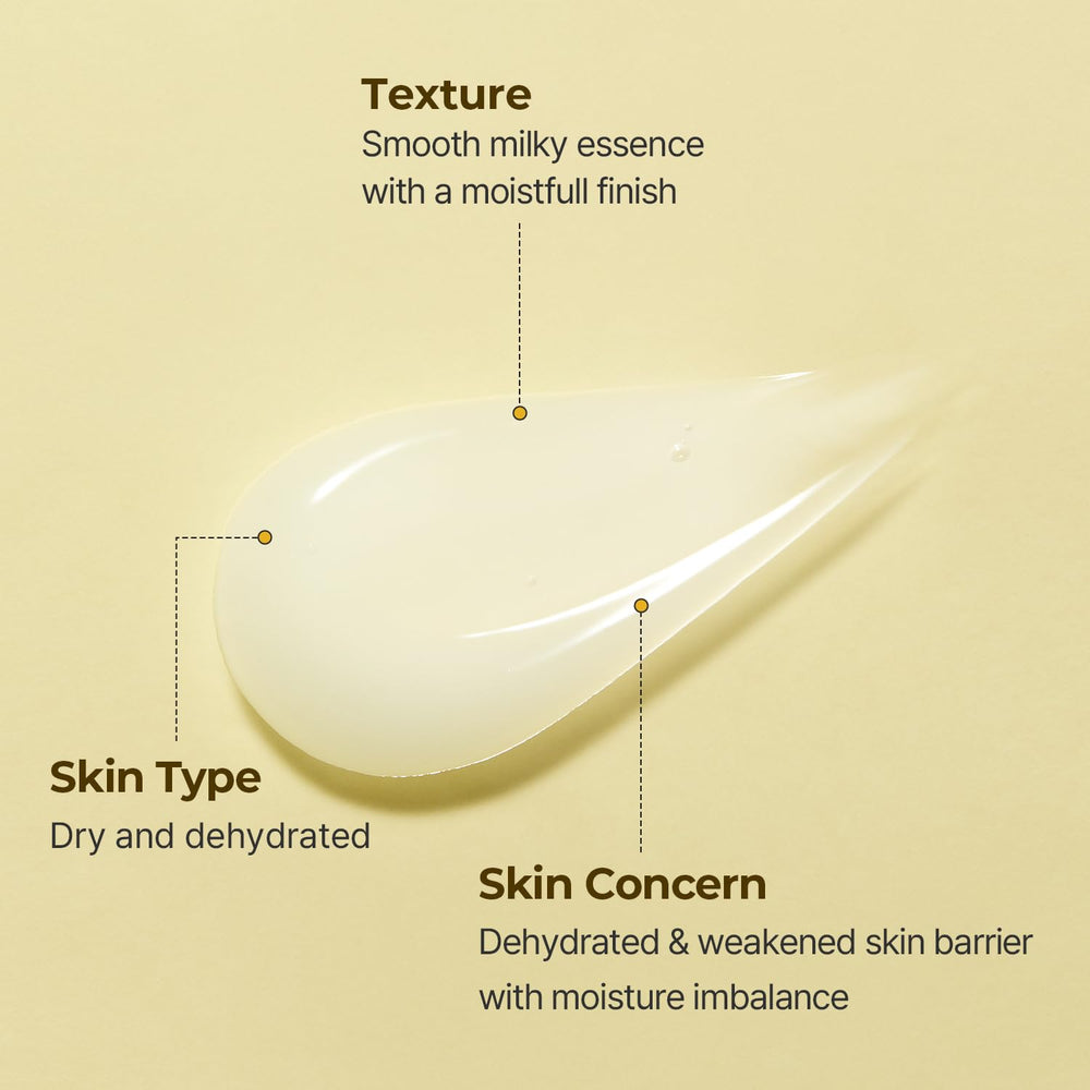 Torriden SOLID IN Ceramide Essence 5D Ceramide Complex highlights moisture retention.