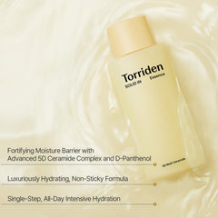 Torriden SOLID IN Ceramide Essence pump bottle ready for daily use.