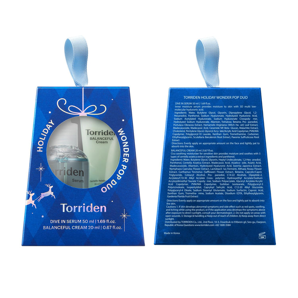 Woman applying Torriden serum during morning skincare routine.