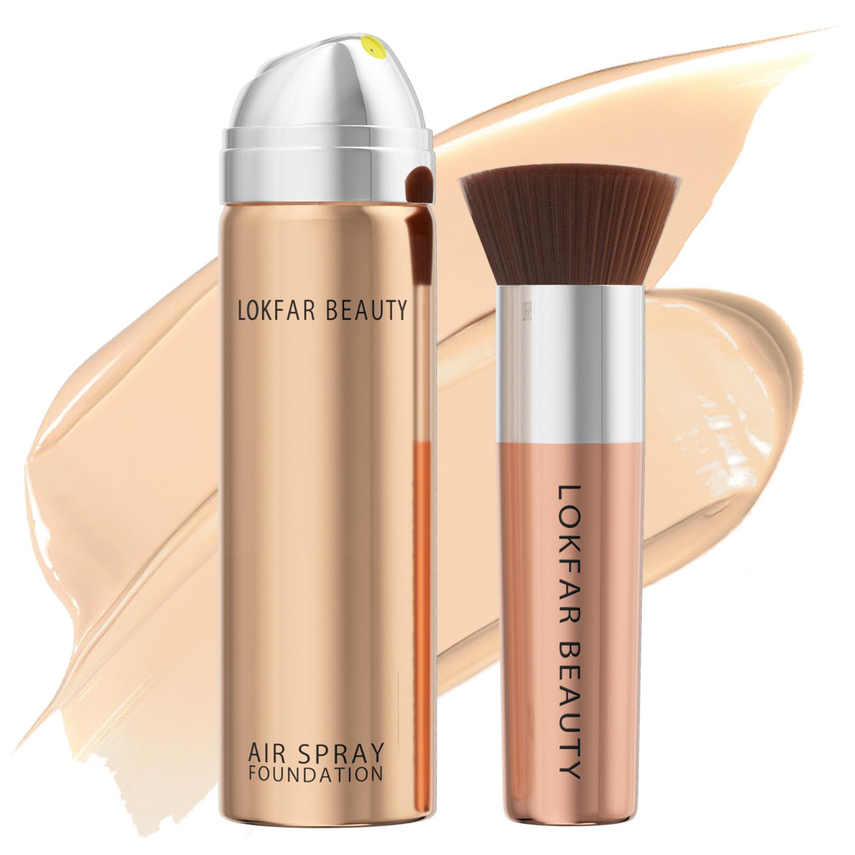TOSOUATOP airbrush foundation bottle with pump for smooth, full coverage