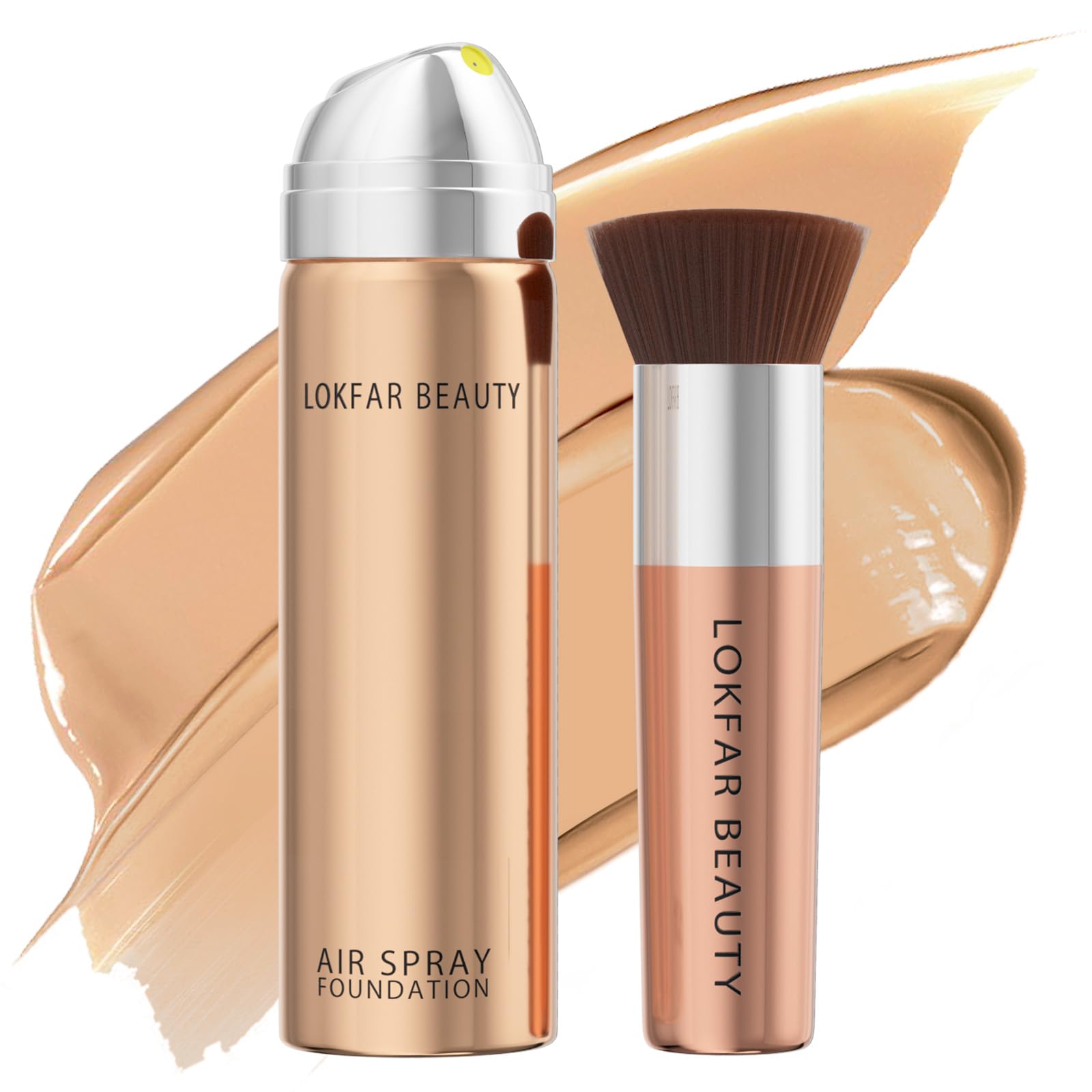 TOSOUATOP airbrush foundation bottle for precise, even application.