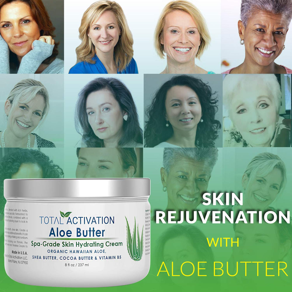 Total Activation Aloe Vera Cream supports lightweight moisture for everyday use.