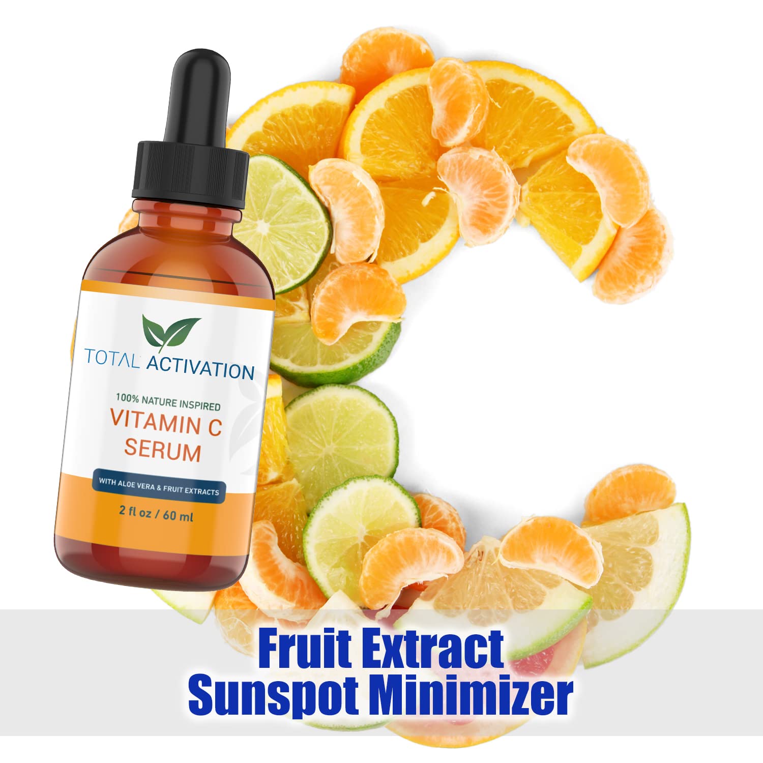 Total Activation Vitamin C Serum texture close-up showing fast absorption