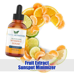 Total Activation Vitamin C Serum texture close-up showing fast absorption