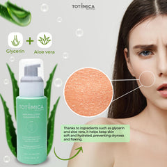 Totemica cleansing oil bottle close-up ready for daily gentle cleanse