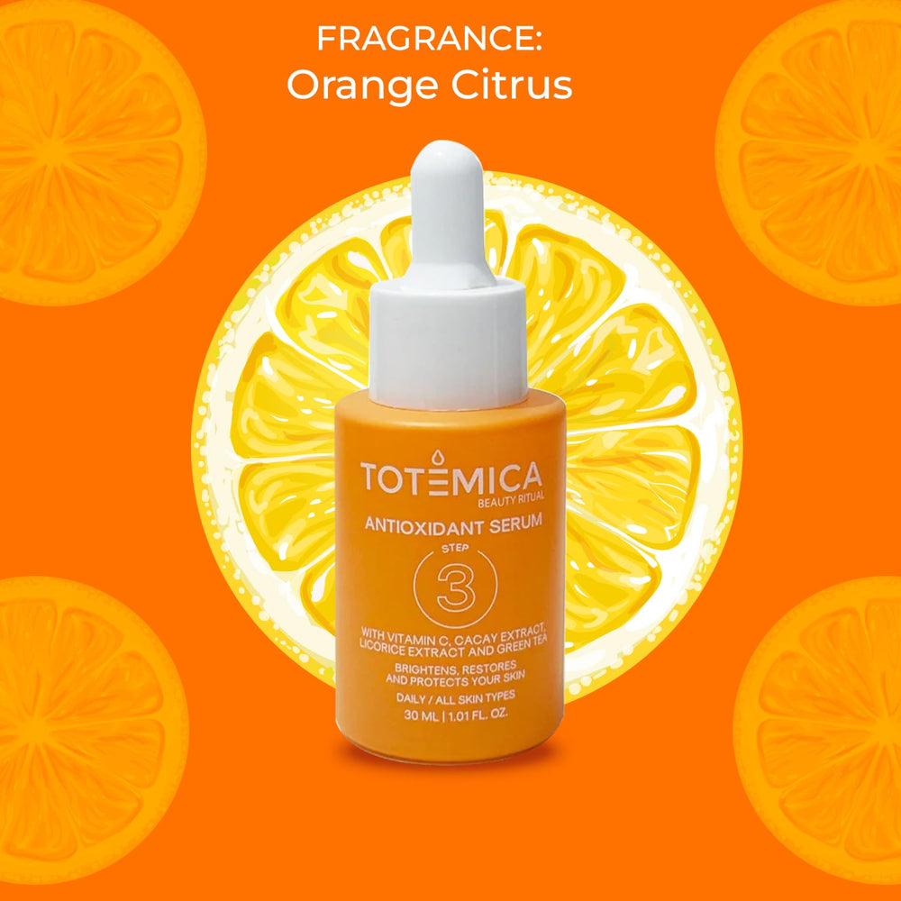 Totemica Vitamin C Serum ingredients map highlights antioxidants and actives