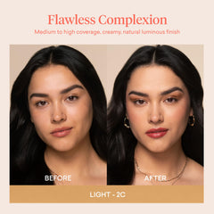 Toty Lumina CC Cream shade matching highlights adaptive pigments for diverse tones