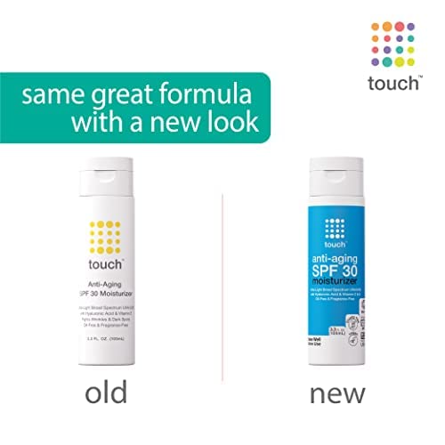 TOUCH Age Defying SPF30 body cream shielding exposed skin during outdoor activities.