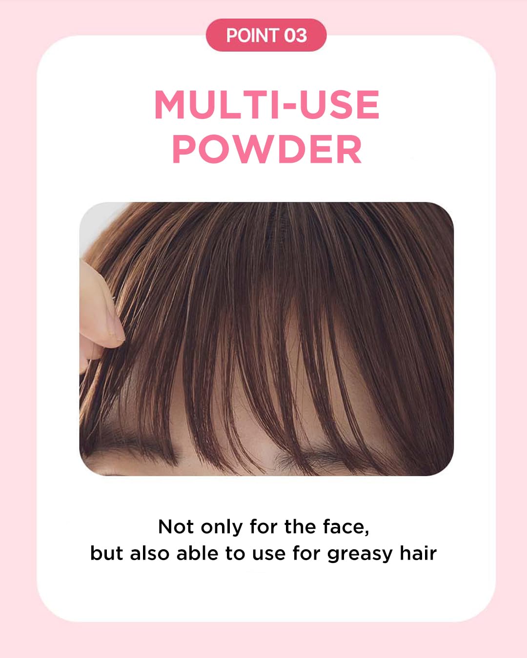 Touch in Sol powder suitable for face and hair touchups on the go.