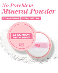 Touch in Sol oil-control powder with silky texture for everyday touchups.