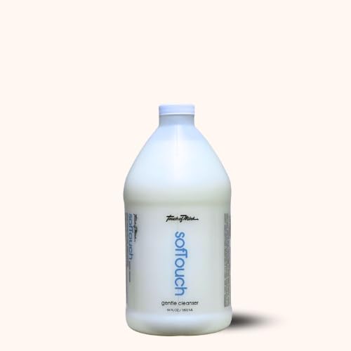 Touch of Mink SofTouch liquid cleanser bottle pour for easy daily cleansing