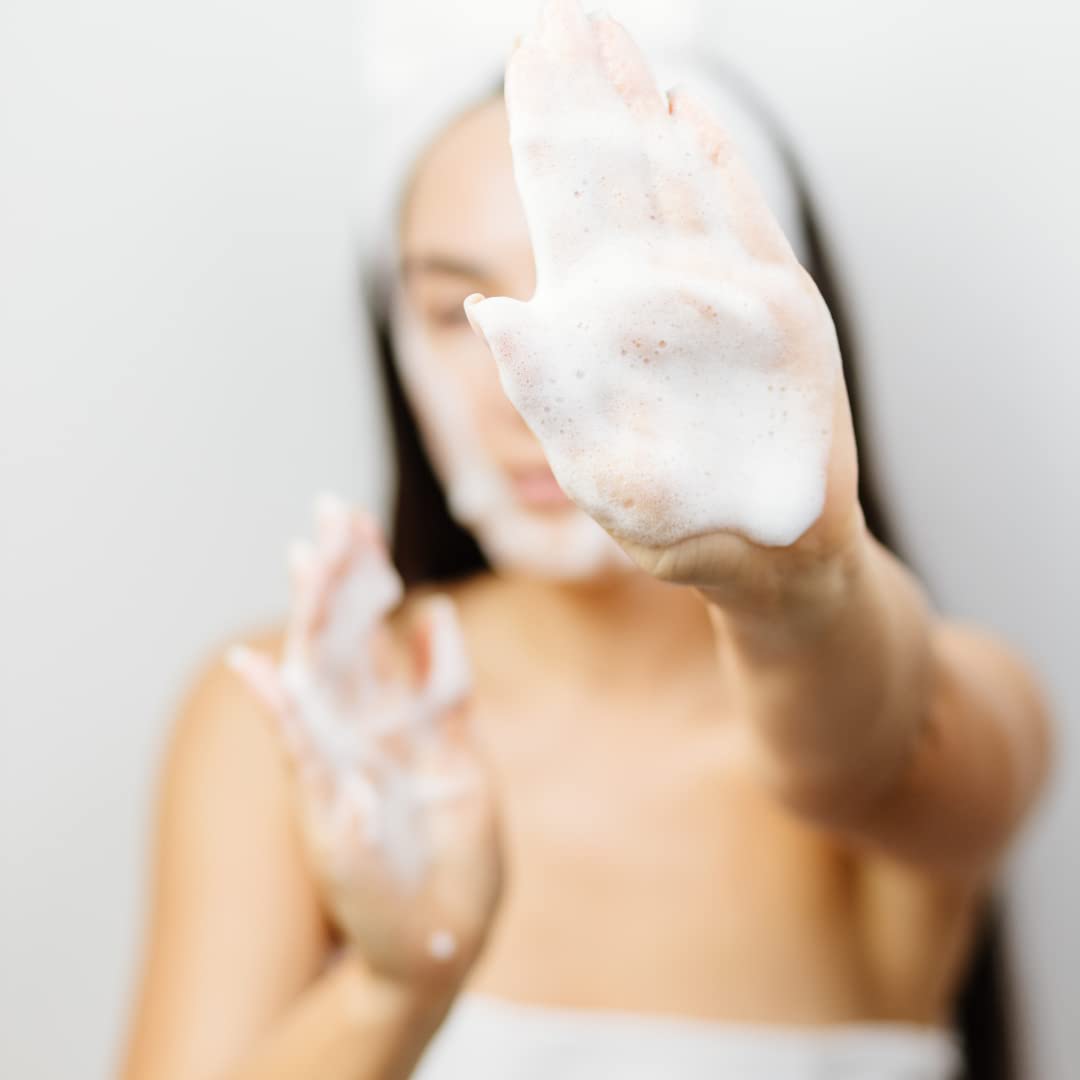 Gentle, non-drying formula of Touch of Mink SofTouch cleanser