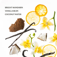 Touchland Vanilla Velvet body mist atomizer for subtle daily scent.