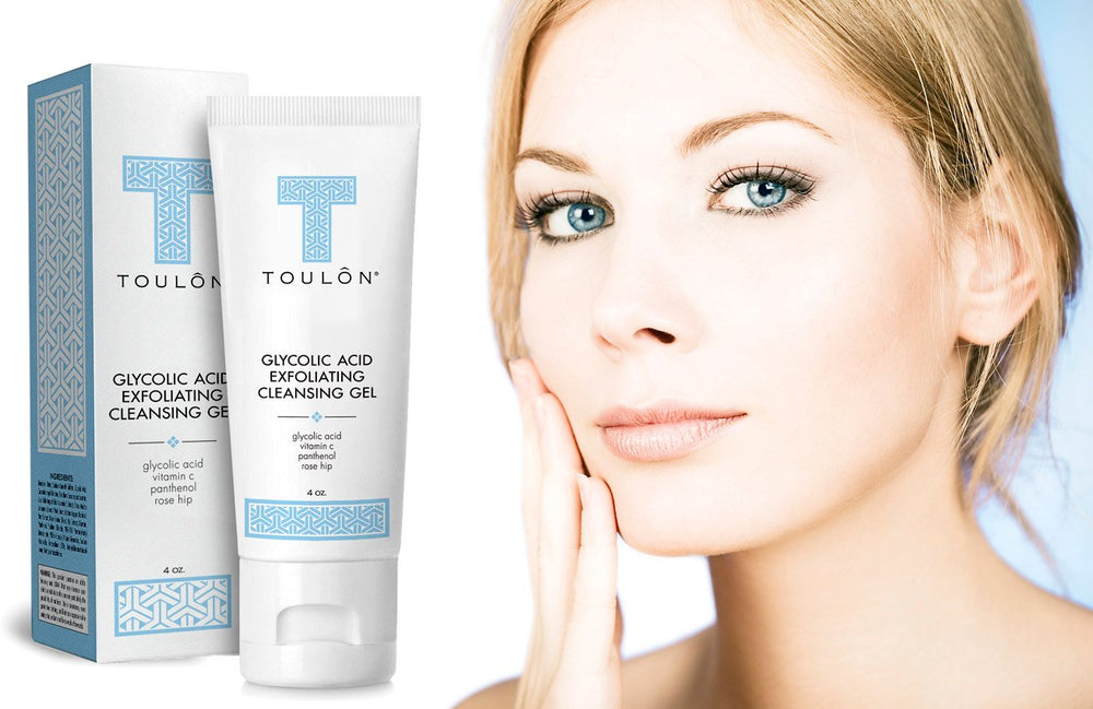 TOULON application on hand illustrating gentle rub-in for daily care.