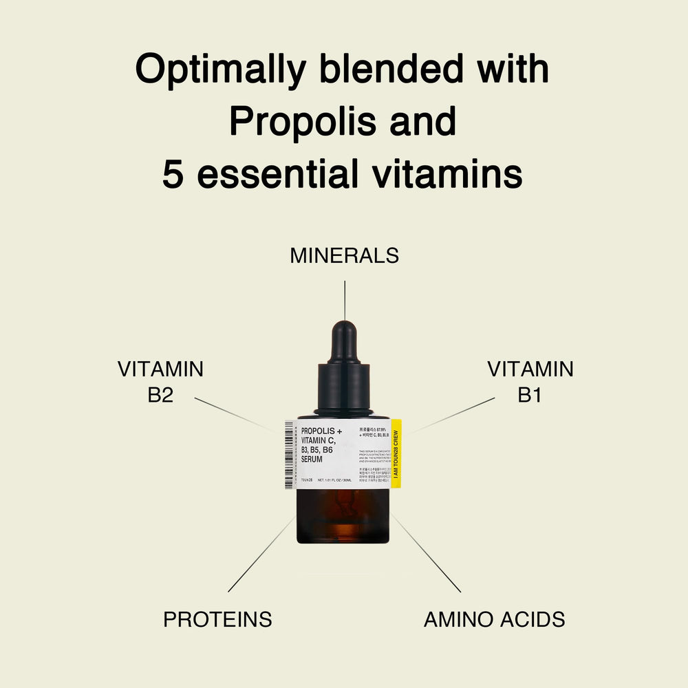 TOUN28 Propolis Vitamin C serum bottle with glow for a luminous complexion