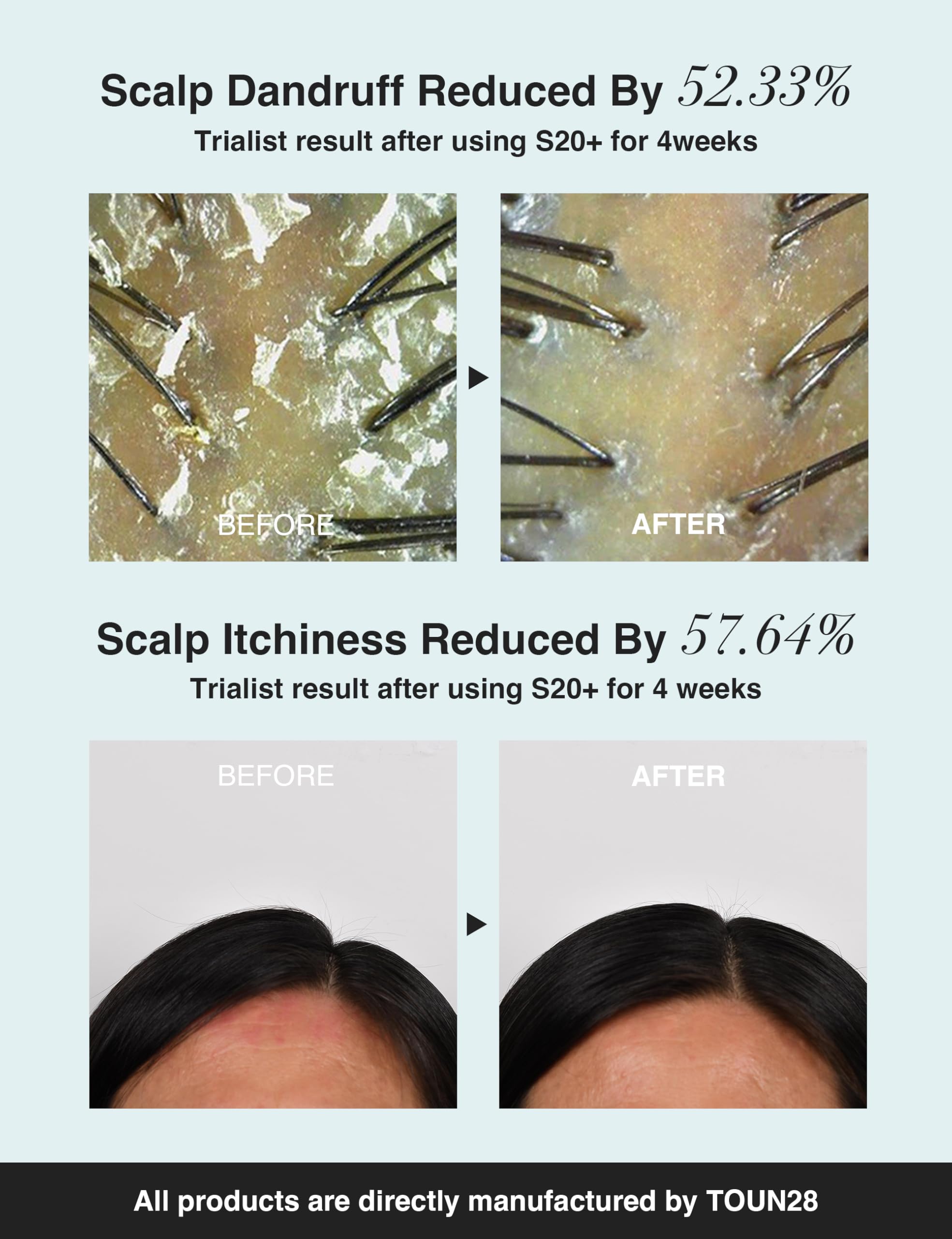 TOUN28 vegan sulfate-free shampoo bar demonstrating clean, gentle cleansing