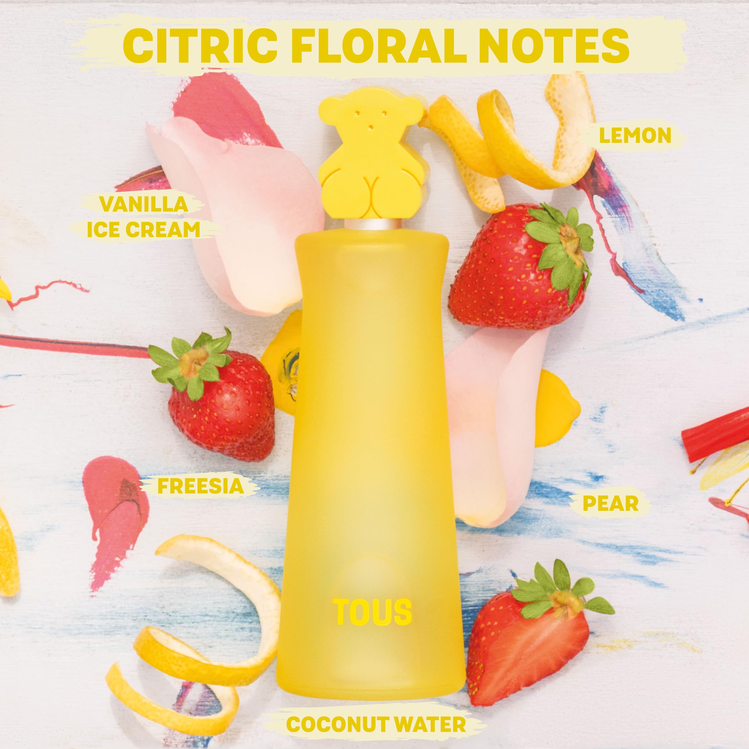 TOUS Kids bottle cap closeup showing secure spray mechanism for daily use