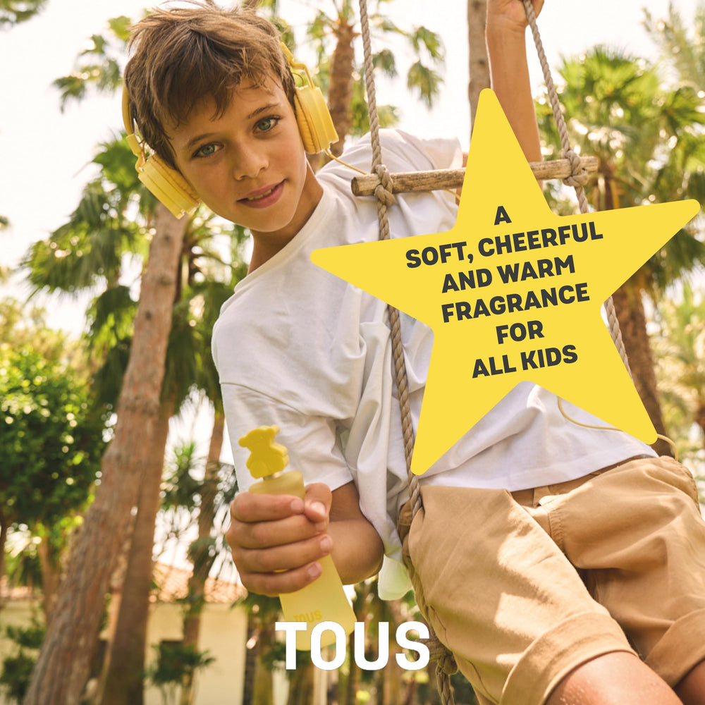 TOUS Kids eau de toilette packaging gift-ready with elegant glass bottle