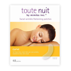 Toute Nuit Curve Wrinkle Patches targeting eye area to reduce crowfeet lines