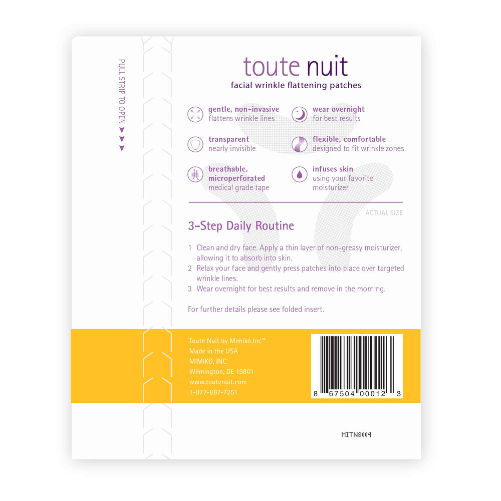 Toute Nuit Curve Wrinkle Patches on lips to address lip wrinkles