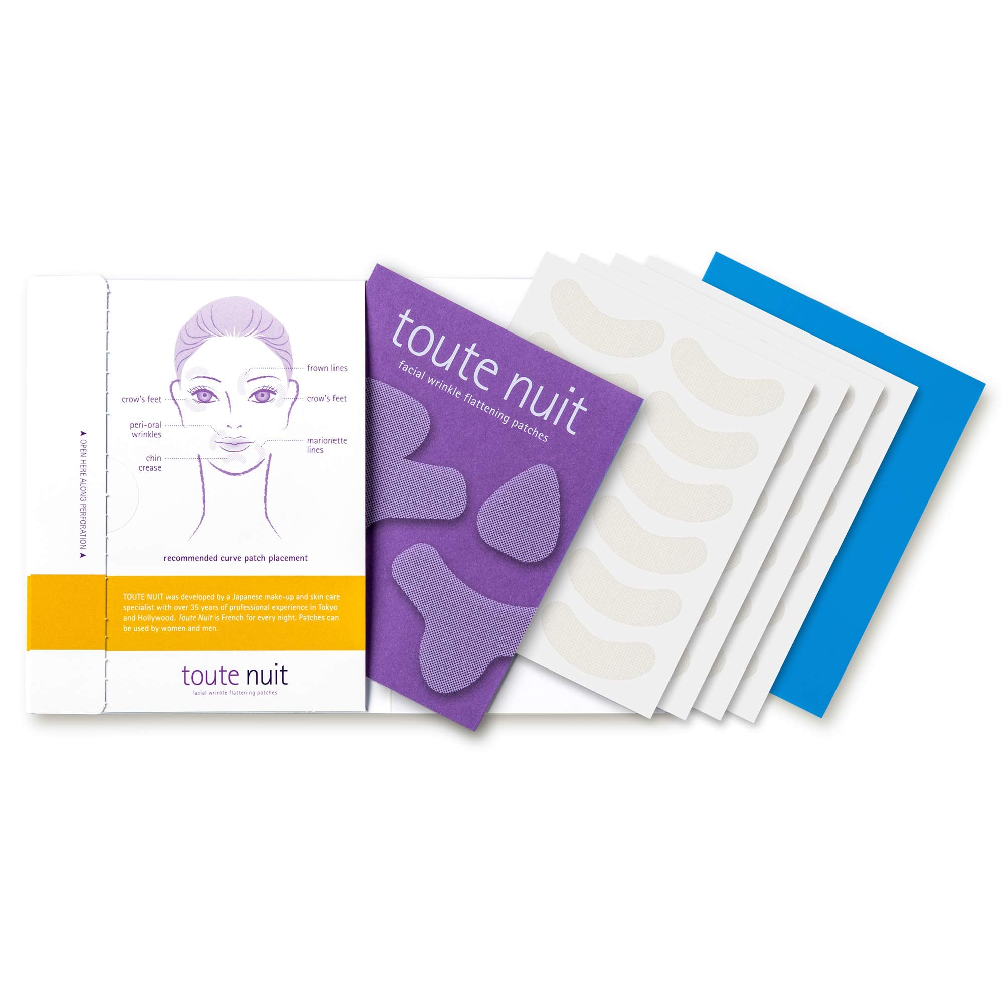 Toute Nuit Curve Wrinkle Patches smoothing smile lines while you sleep