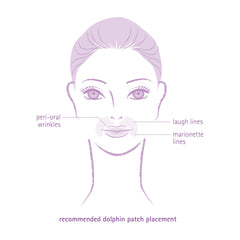 Toute Nuit unscented-patches for sensitive skin provide gentle, safe face-tape protection.