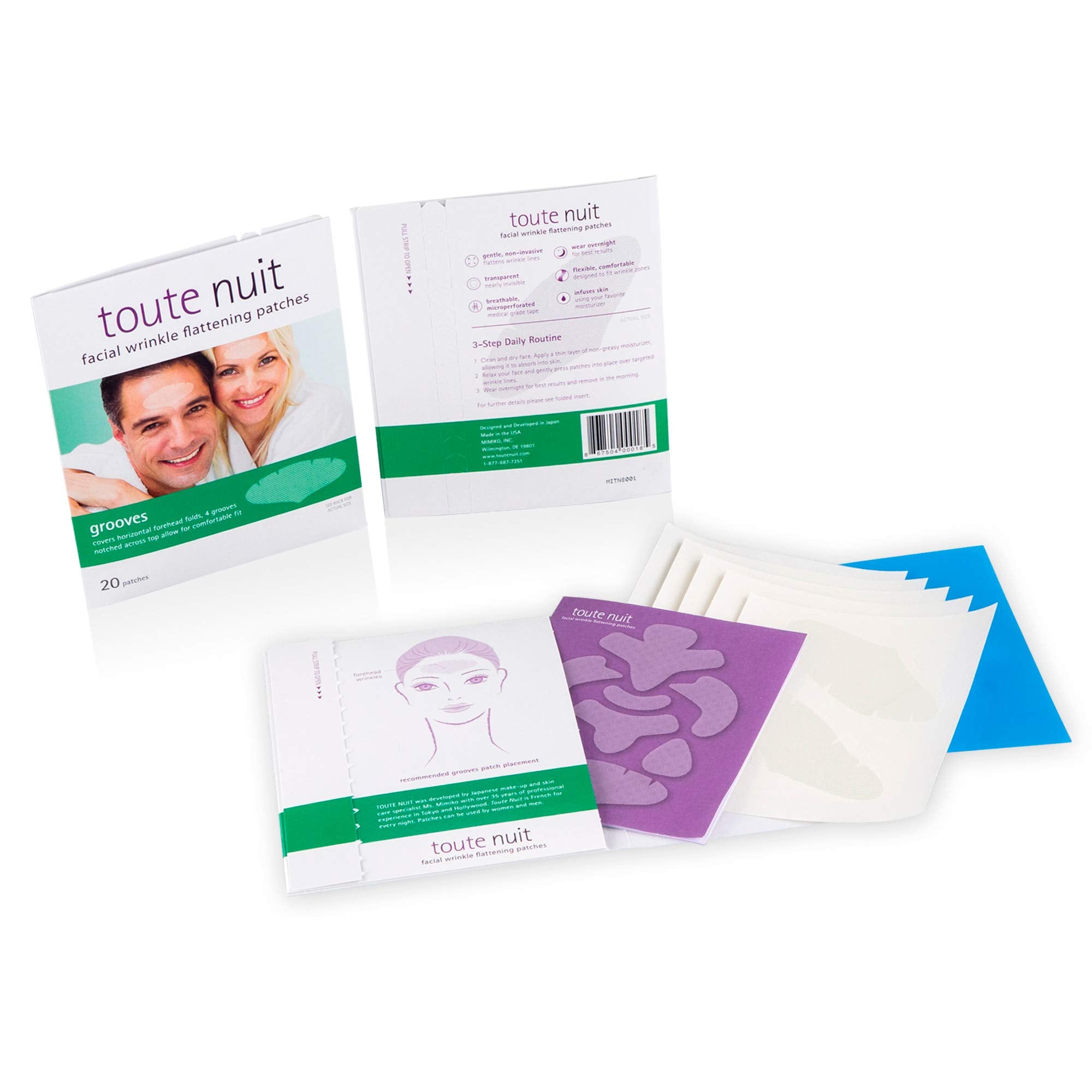 Pack of 2 provides multiple nights of use with 20 patches per pack.