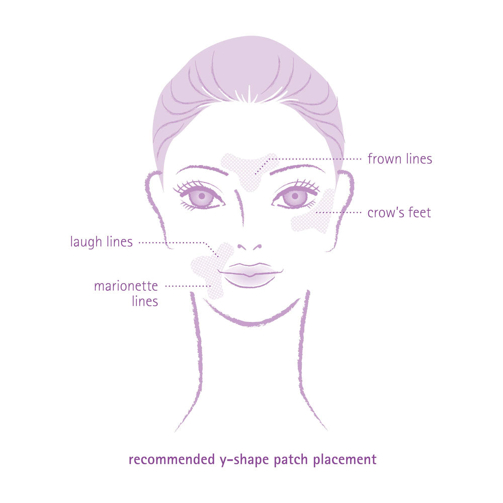 Toute Nuit Y-shape patches closeup highlights broader coverage design