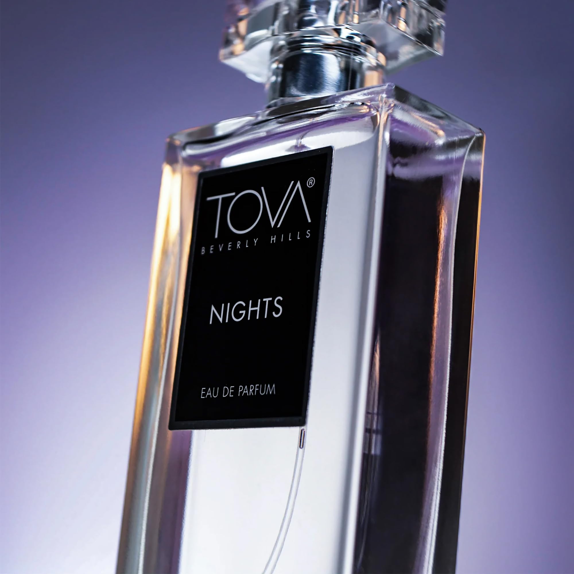 Tova Nights pear note close-up highlights juicy fruitiness for date-night allure.