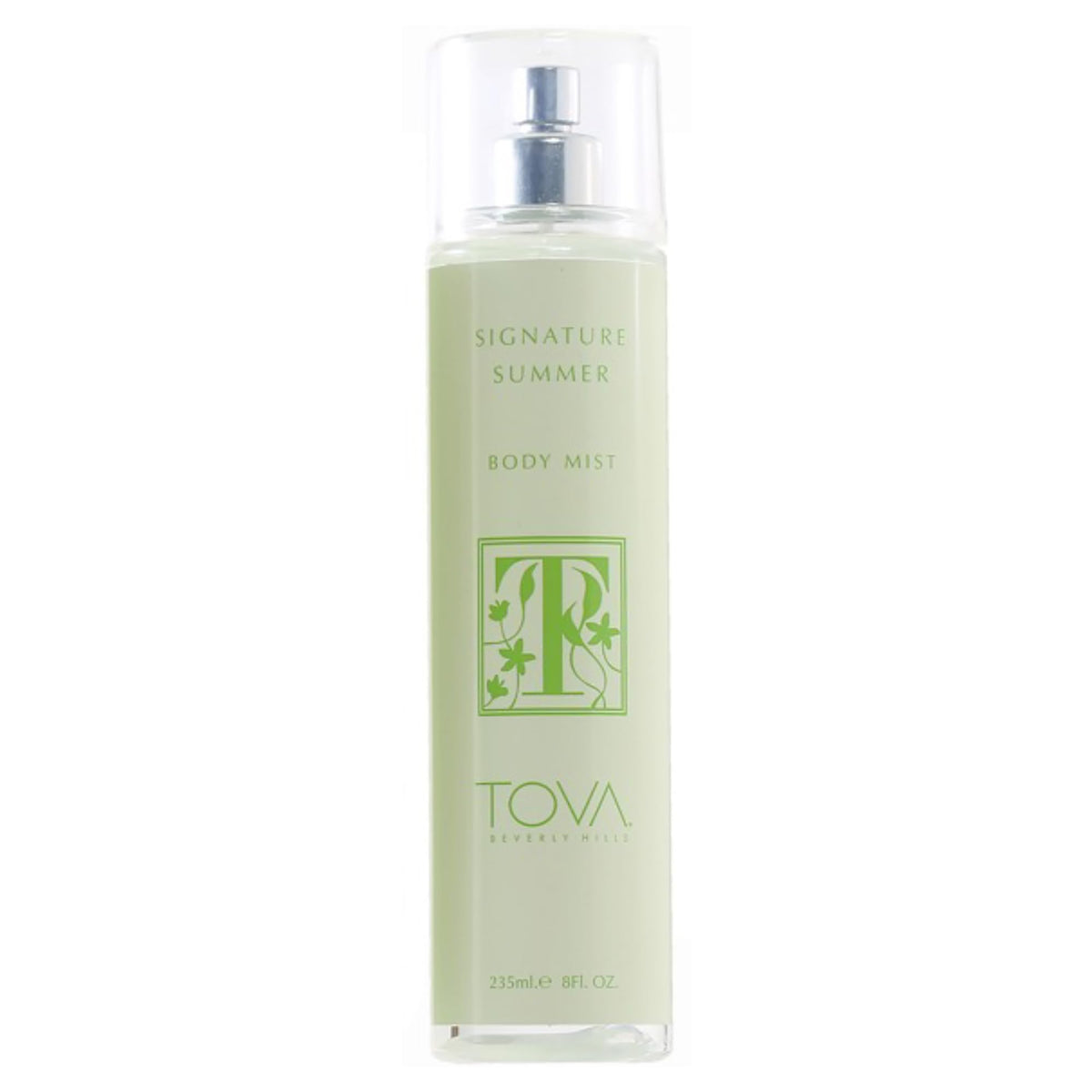 Tova Signature Summer bottle front view for daily freshness with a bright fruity-floral scent.