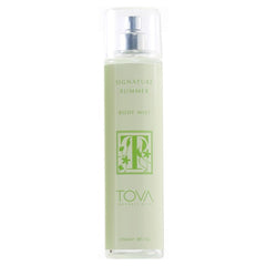 Tova Signature Summer bottle front view for daily freshness with a bright fruity-floral scent.