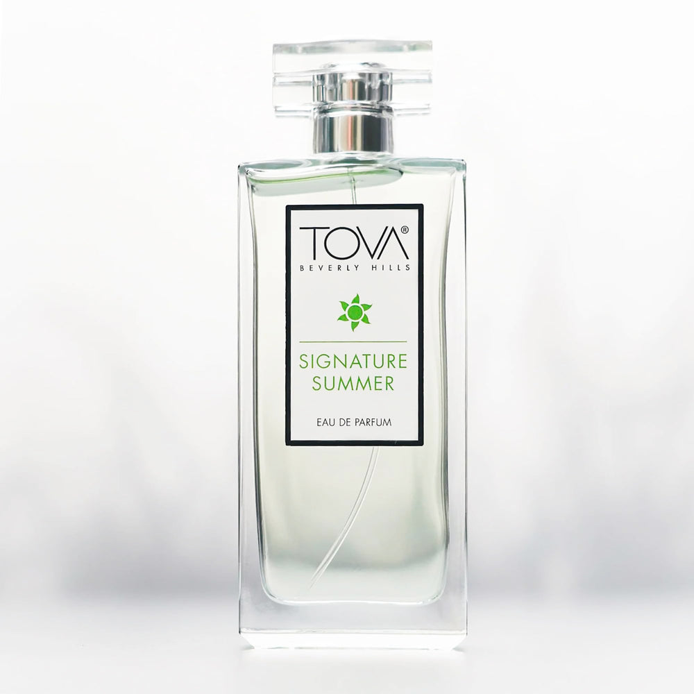 Tova Signature Summer bergamot and jasmine notes highlight bright bloom