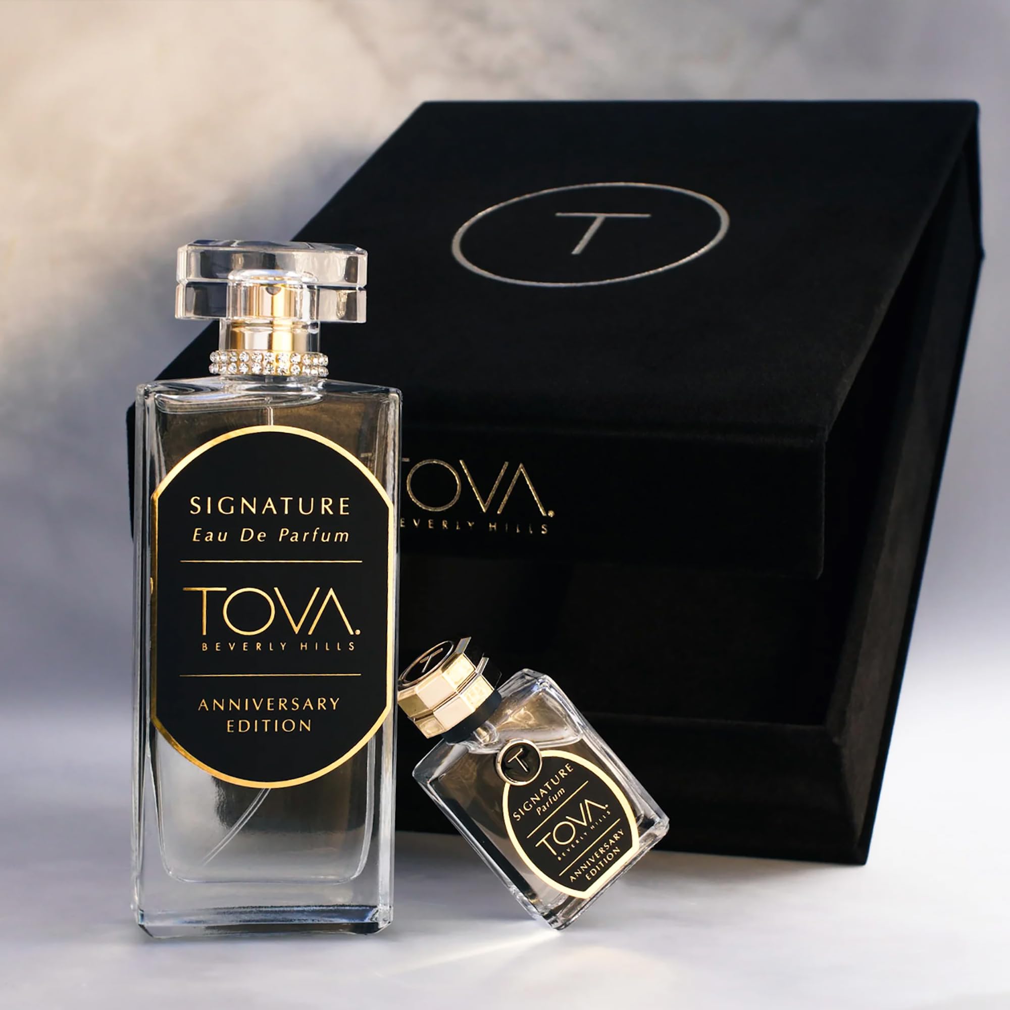 Tova Signature travel spray shown for on-the-go scent convenience