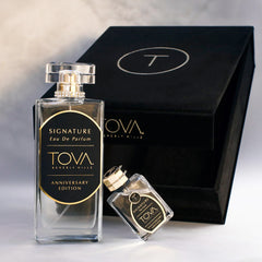 Tova Signature travel spray shown for on-the-go scent convenience