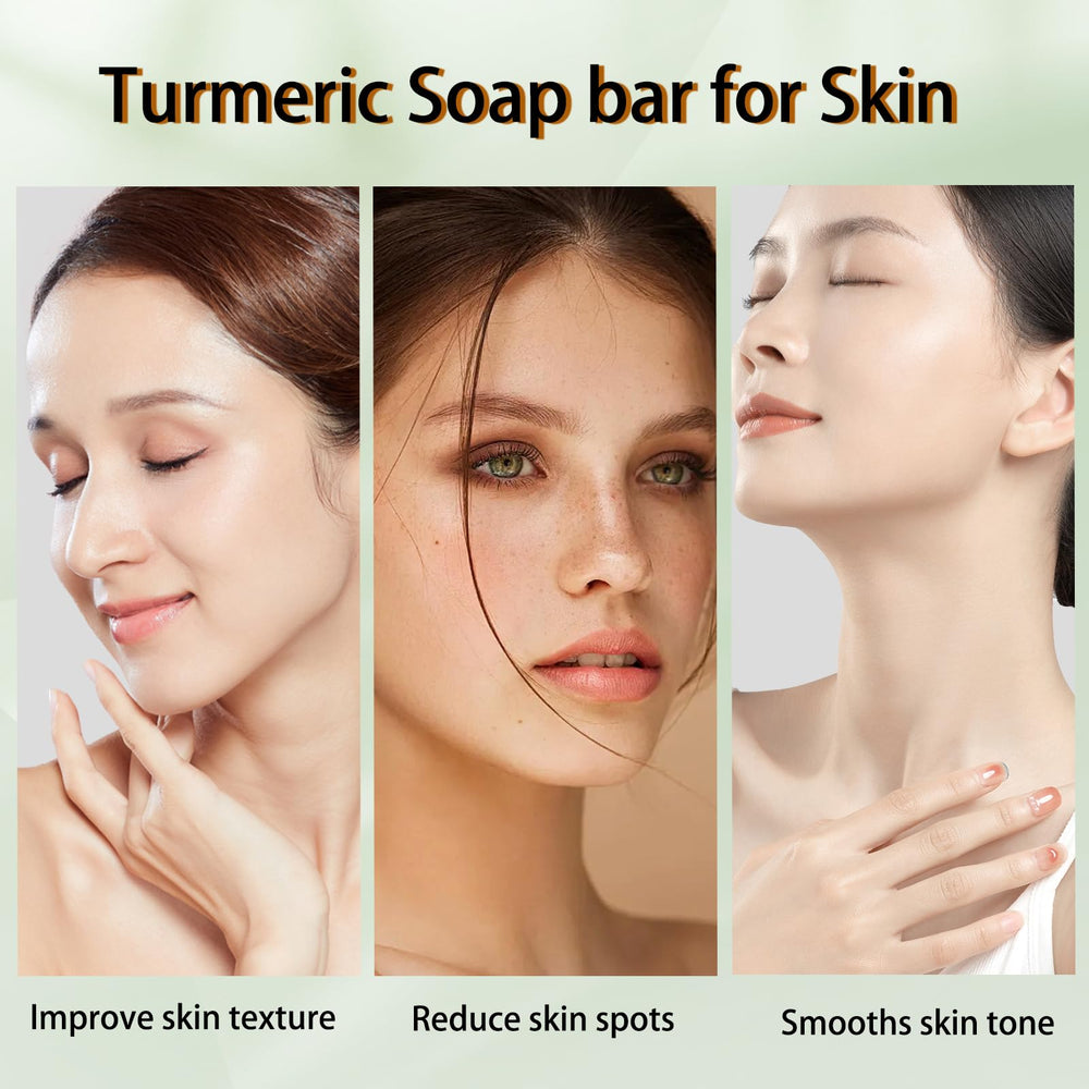Tovaginsh turmeric soap bar for face and body daily cleansing and care